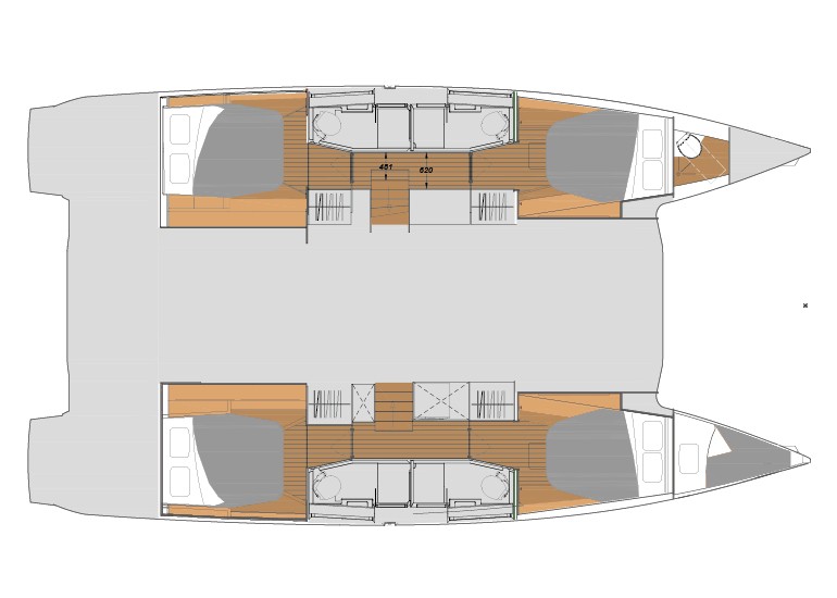 Alexandra III Fountaine Pajot ELBA 45