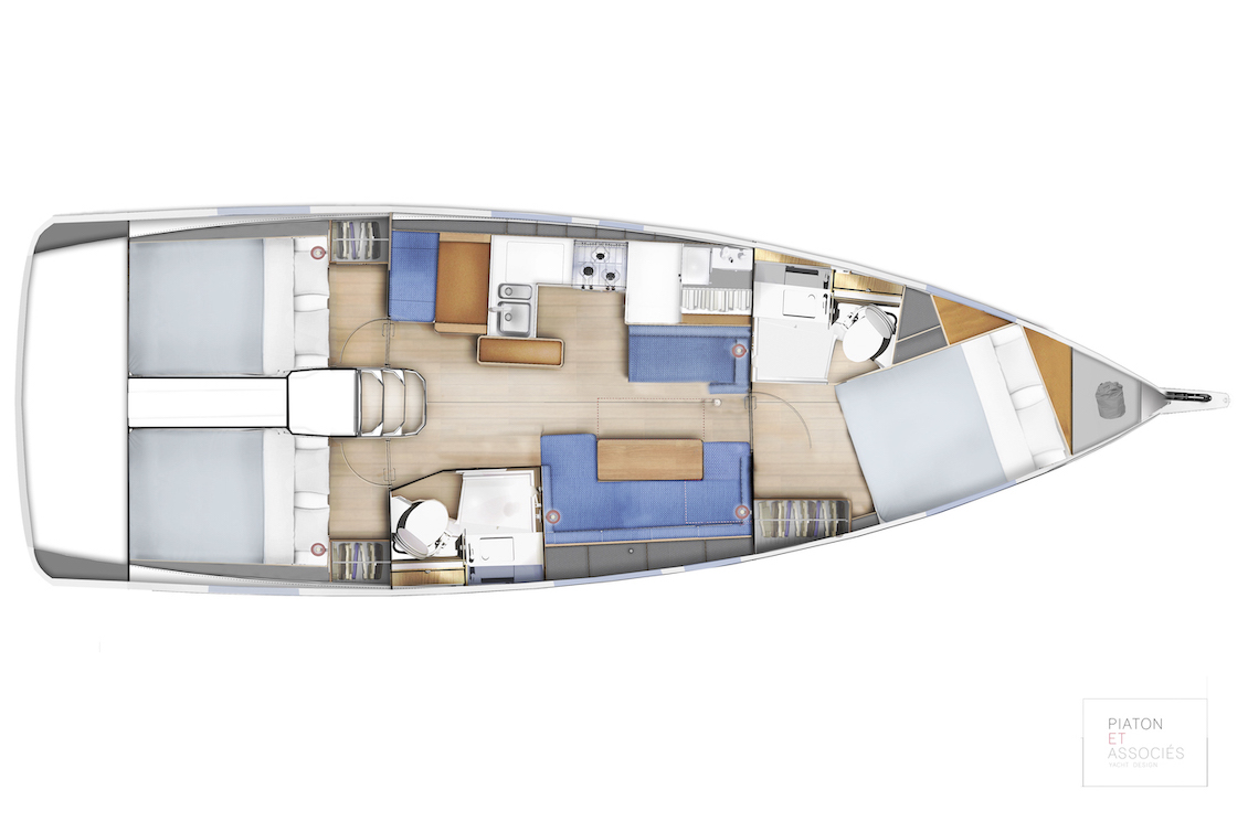 SUNCITY 3 Sun Odyssey 410