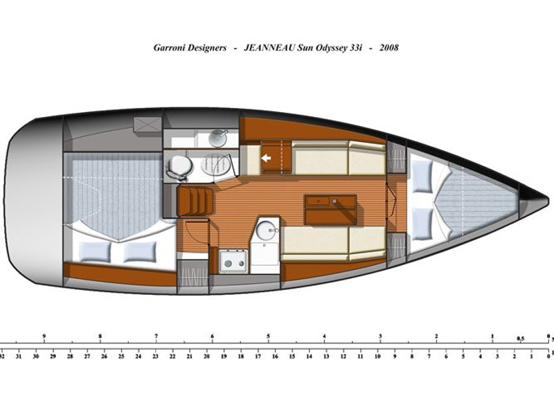 MARE D'ORO Sun Odyssey 33i