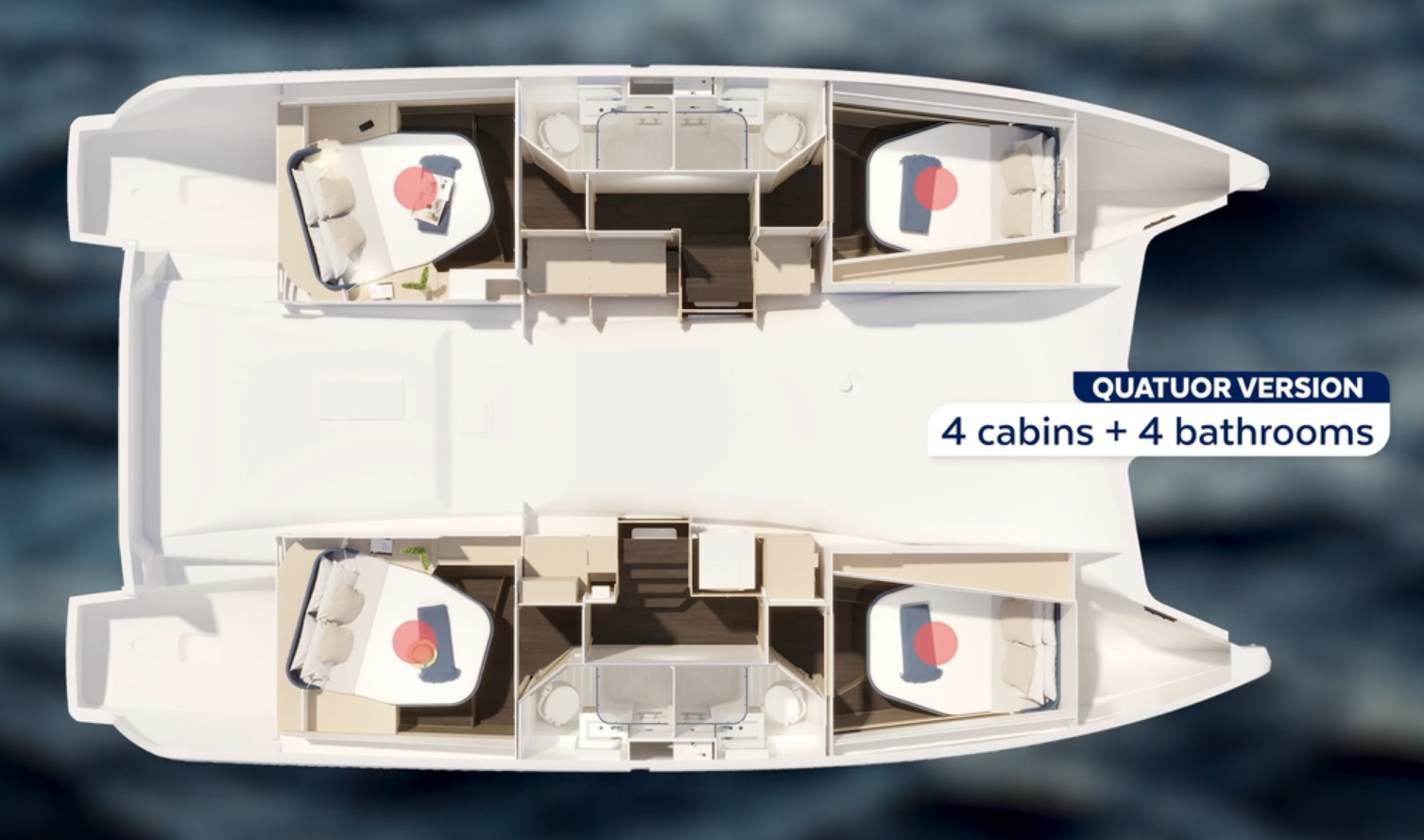 Emma Rose - FF Fountaine Pajot Quatuor 44