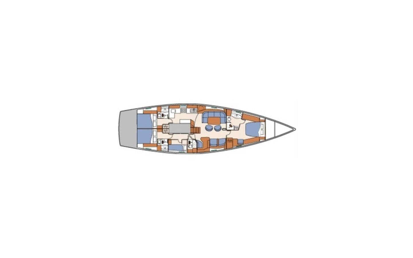 Tajna (Skipperd) Beneteau 57